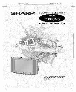 Sharp CRT Television Cx68n5-page_pdf
